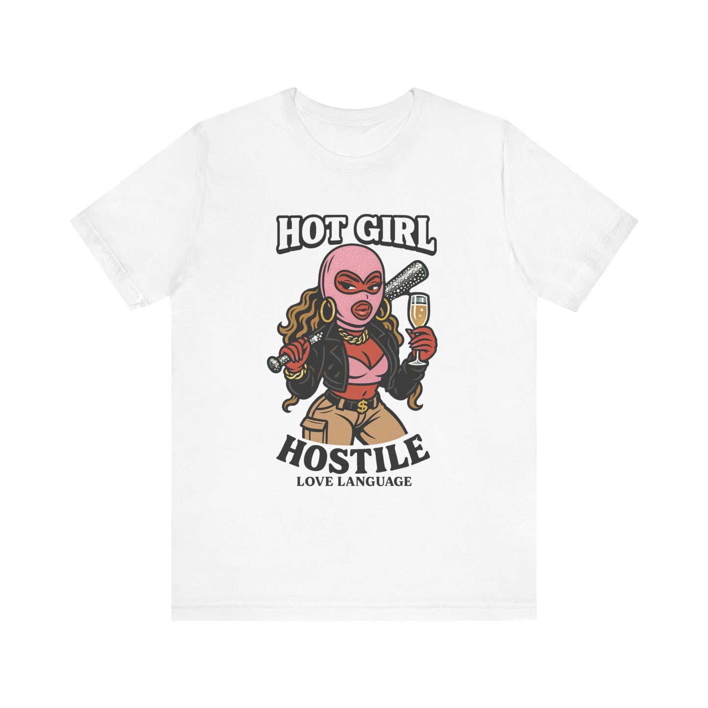 Hot Girl Hostile Graphic Tee