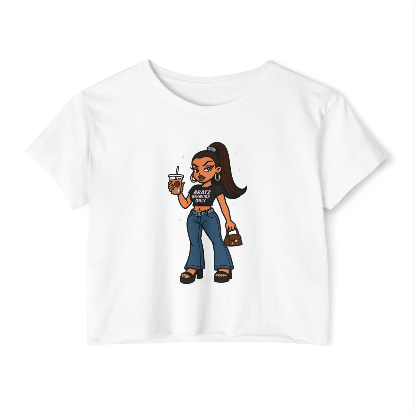 Bratz Behavior Only Graphic Crop Top
