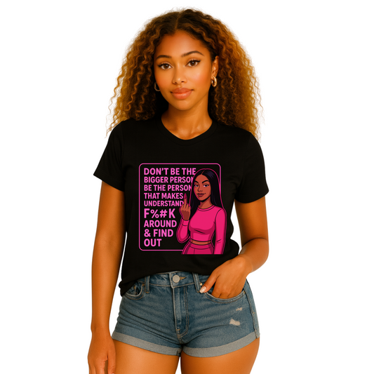 Unbothered Energy Neon graphic Tee