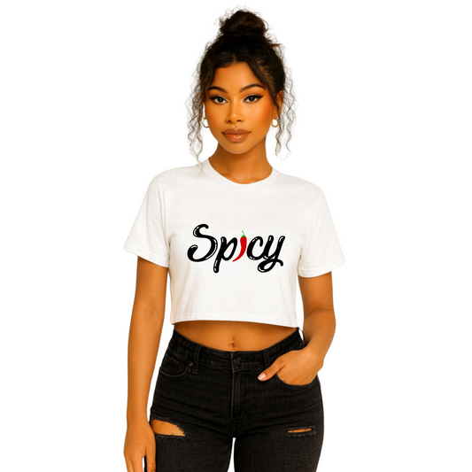 Spicy Mamacita Crop Tee