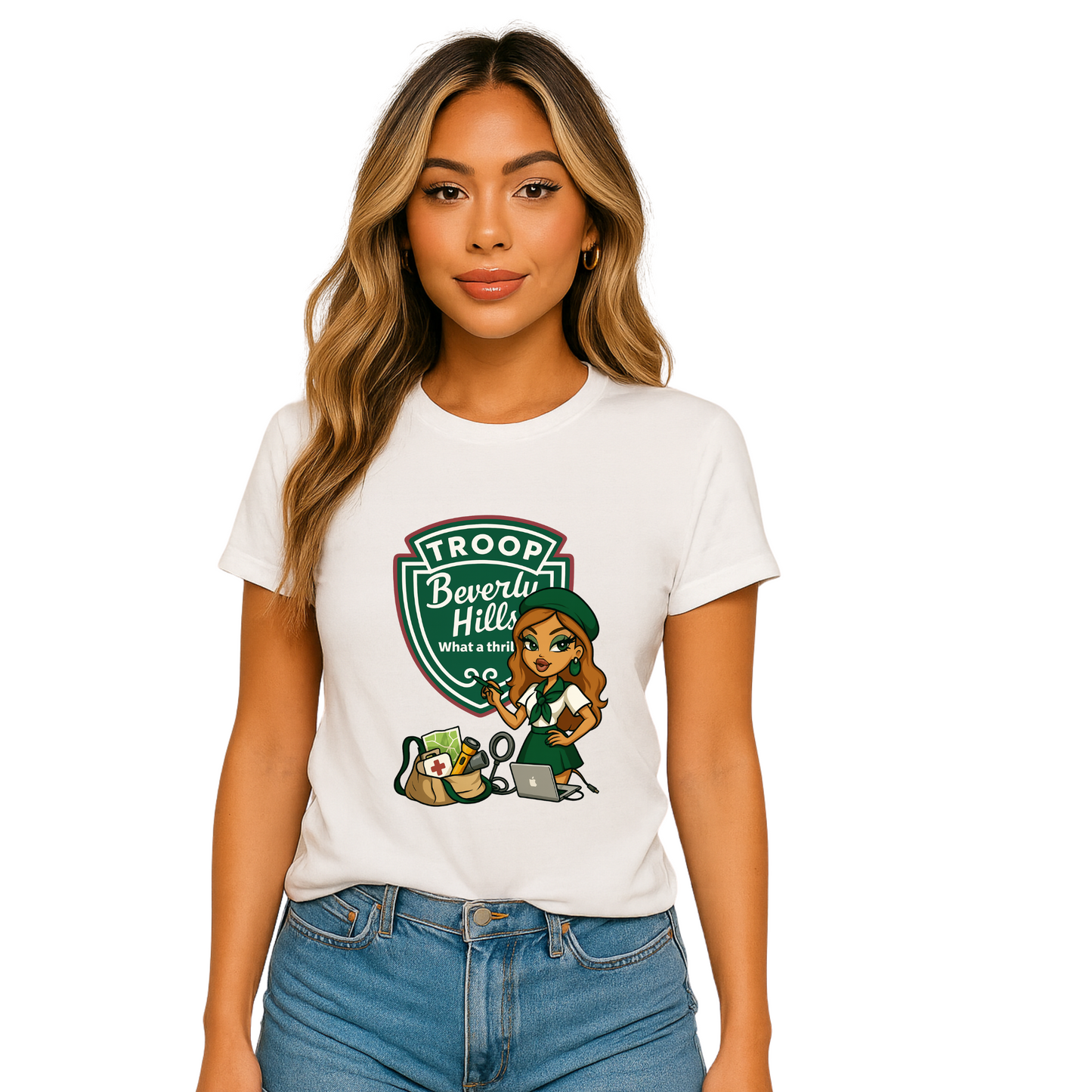 Beverly Hills Troop graphic Tee