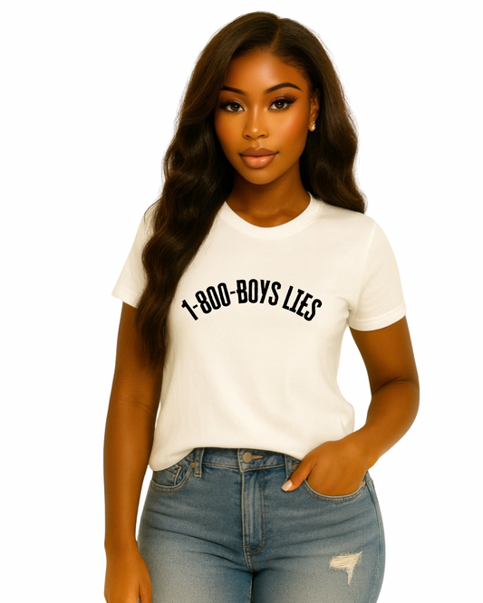 1-800-BOYS LIES Tee