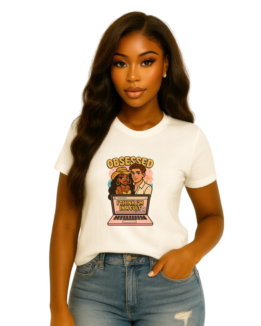 Nicolandria Obsessed much? Graphic Tee